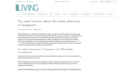 You need to know about this online pharmacy in Singapore!