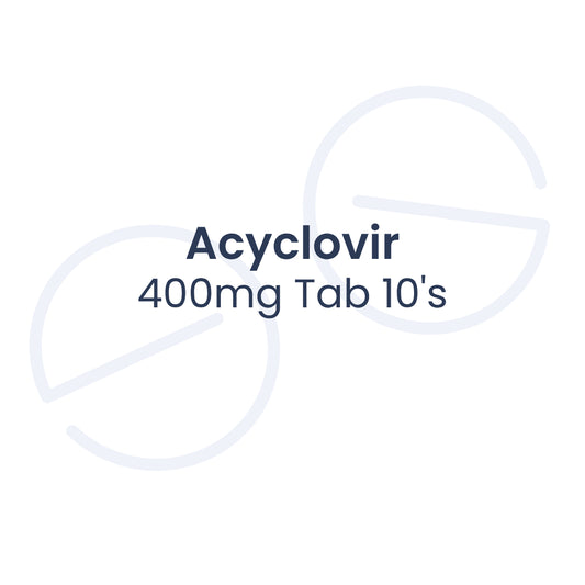 Acyclovir 400mg Tab 10's