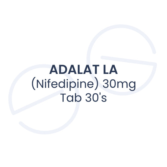ADALAT LA（硝苯地平）30 毫克片剂 30 片