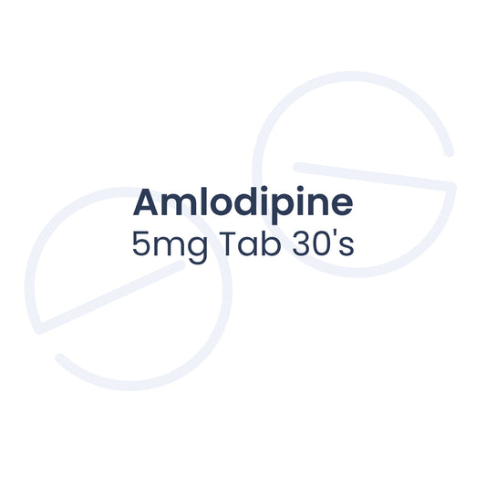 Amlodipine 5mg Tab 30's