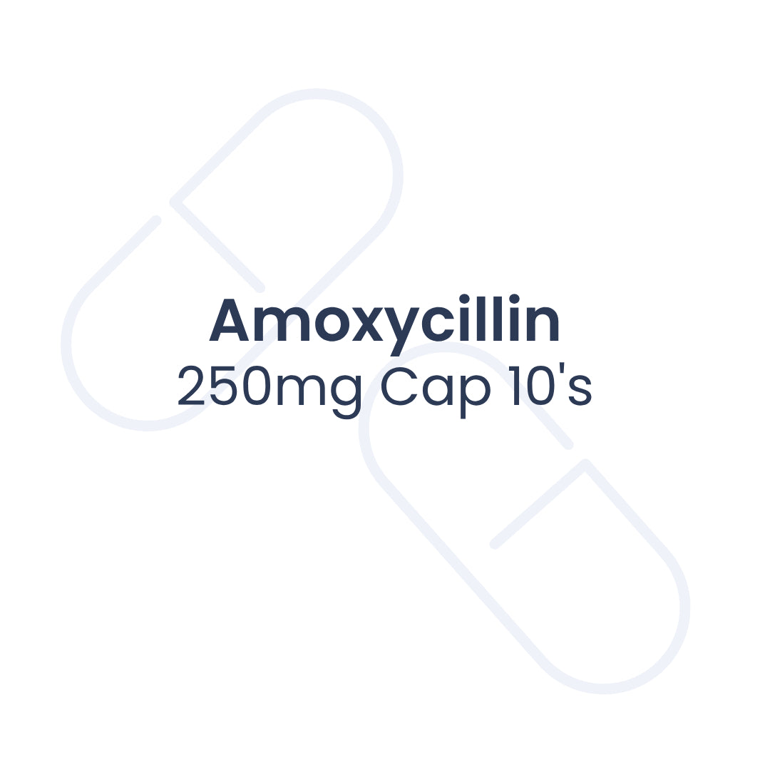 Amoxycillin 250mg Cap 10's