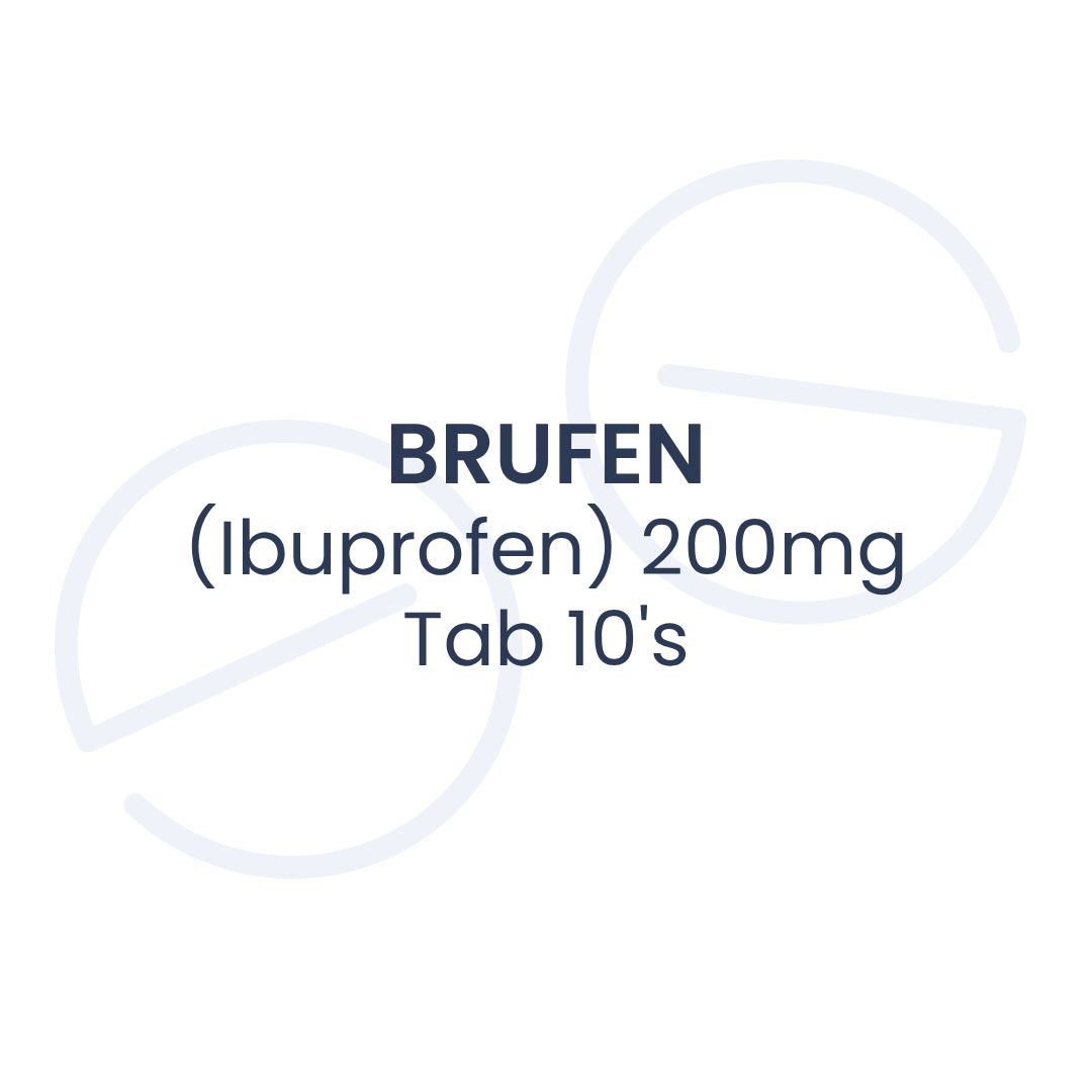 BRUFEN (Ibuprofen) 200mg Tab 10's