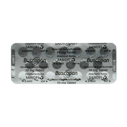 Buscopan（丁溴东莨菪碱）10 毫克片剂 20 片