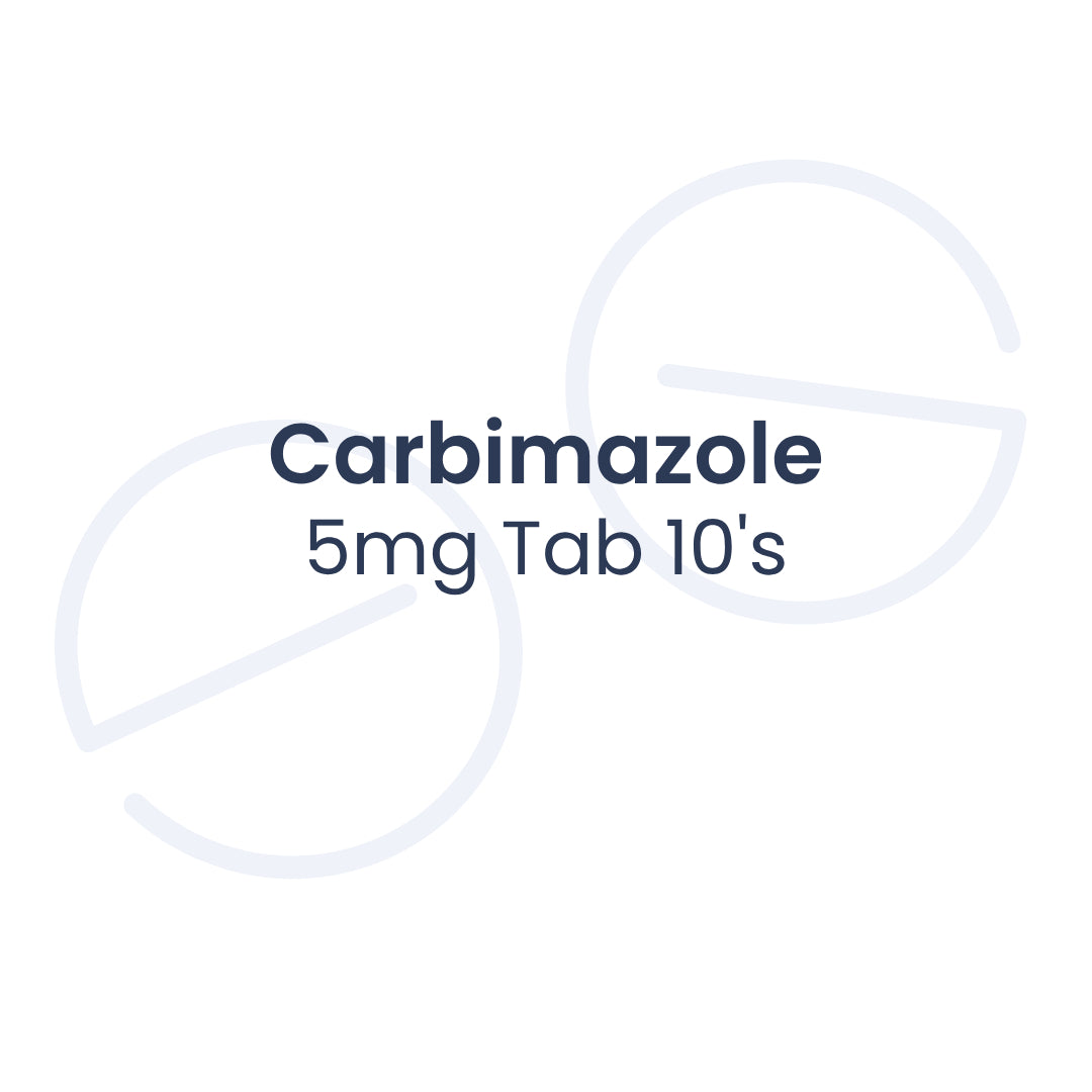 卡比马唑 5 毫克片剂 10 片