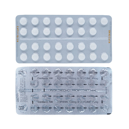 Cardiprin (Aspirin) 100mg Tablet 30's