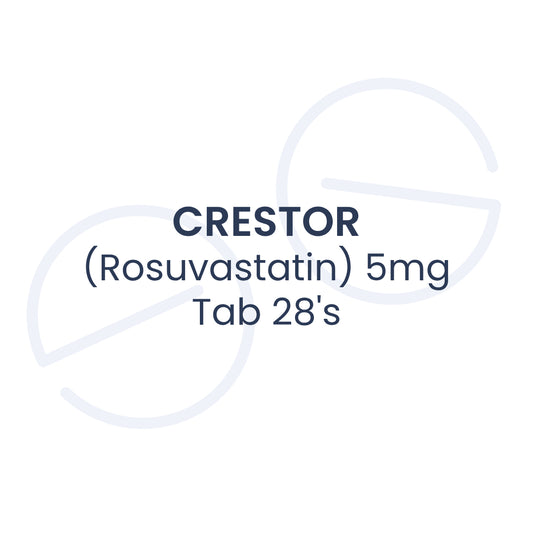 CRESTOR (Rosuvastatin) 5mg Tab 28's