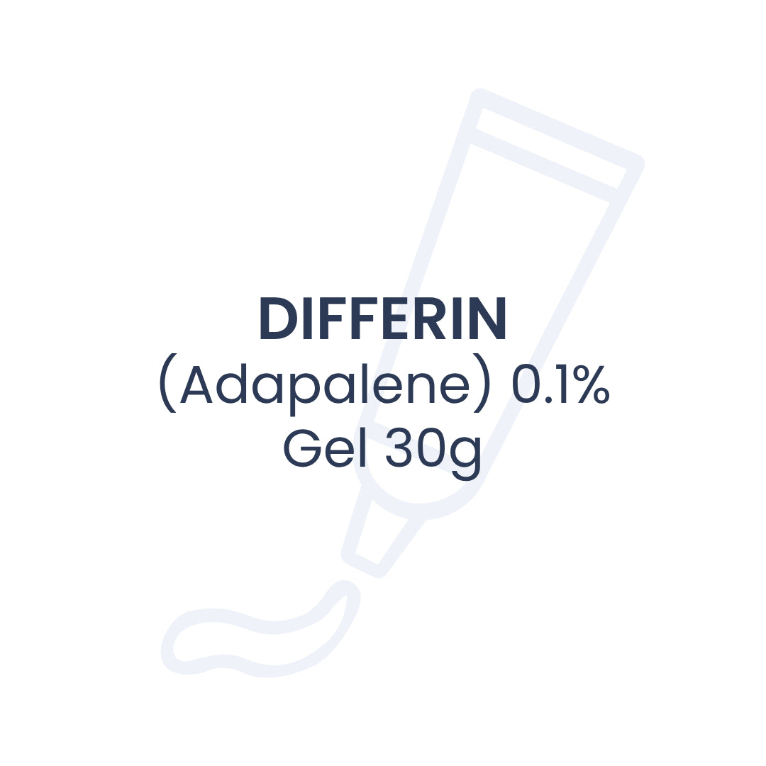 DIFFERIN (Adapalene) 0.1% Gel 30g