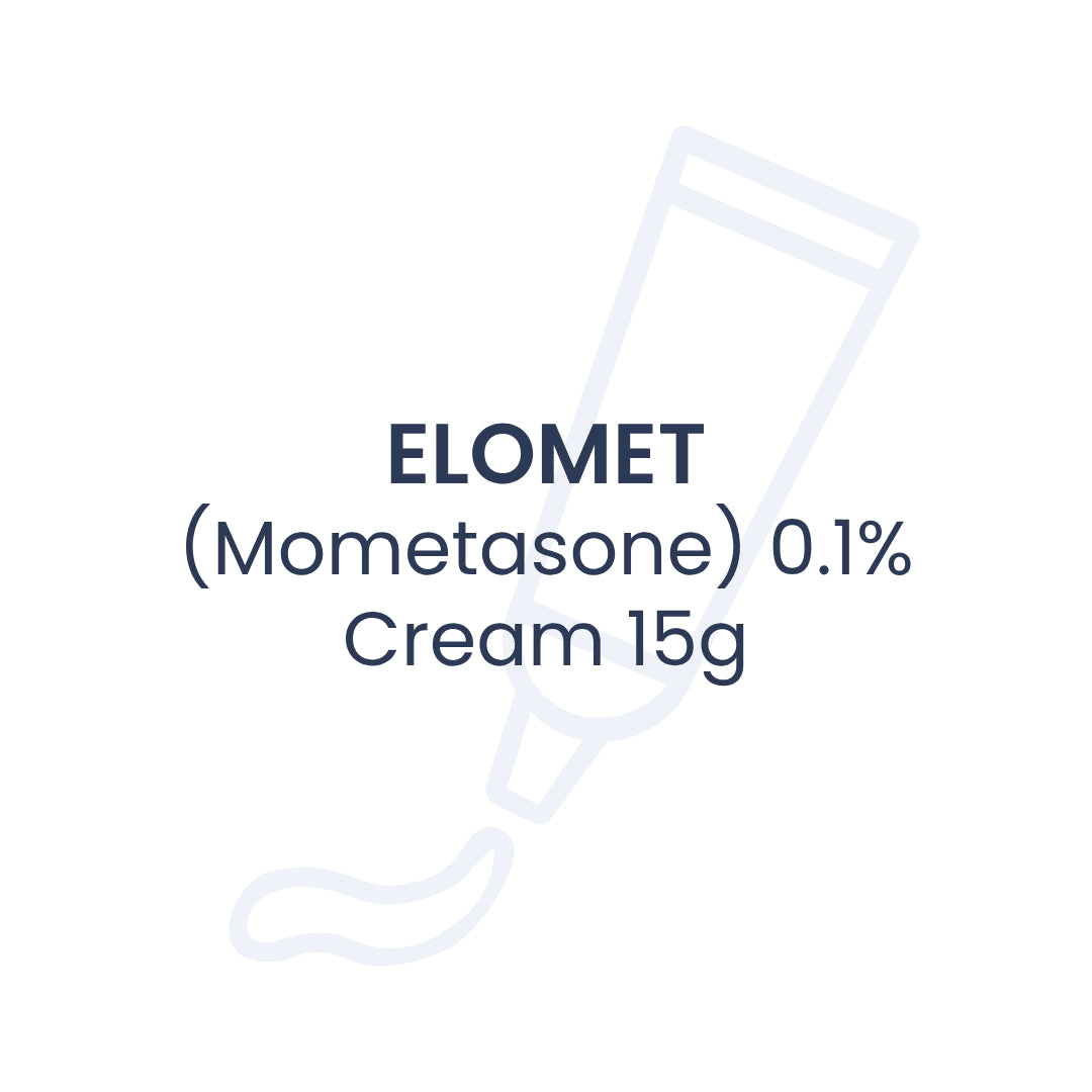 ELOMET (Mometasone) 0.1% Cream 15g