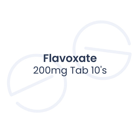 Flavoxate 200mg Tab 10's