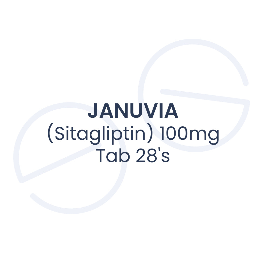 JANUVIA (Sitagliptin) 100mg Tab 28's