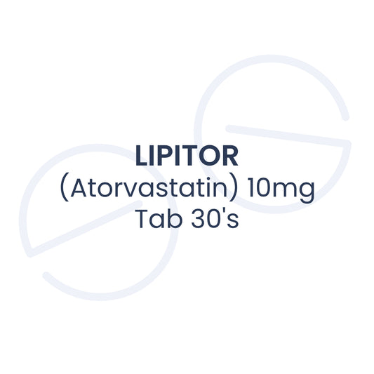 LIPITOR (Atorvastatin) 10mg Tab 30's