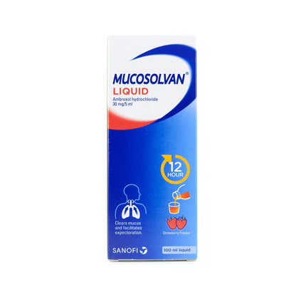 Mucosolvan (Ambroxol) 30mg/5ml Liquid 100ml