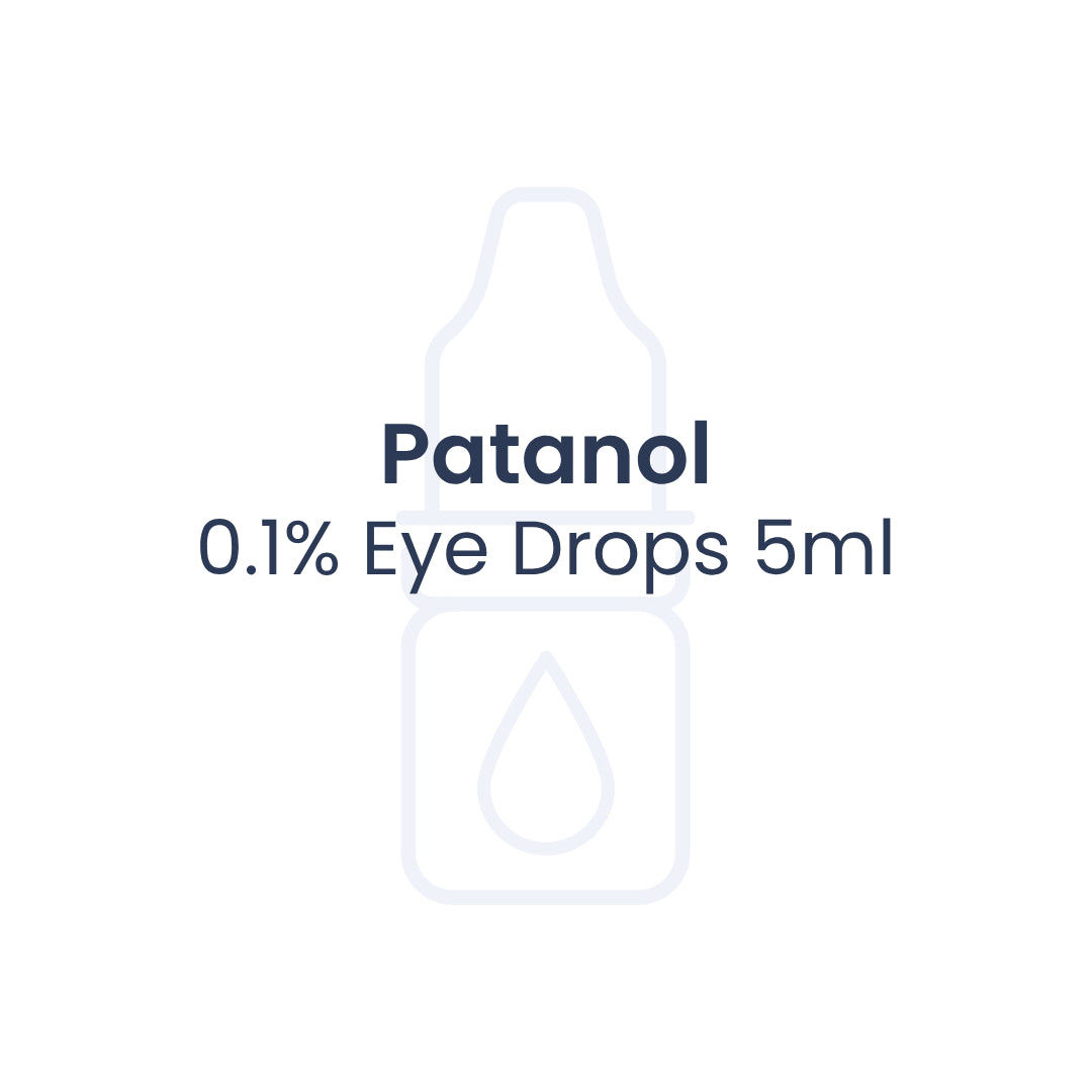 Patanol 0.1% Eye Drops 5ml