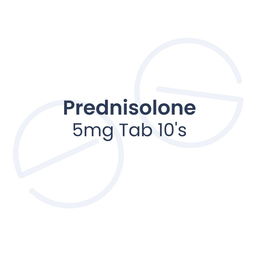 Prednisolone 5mg Tab 10's