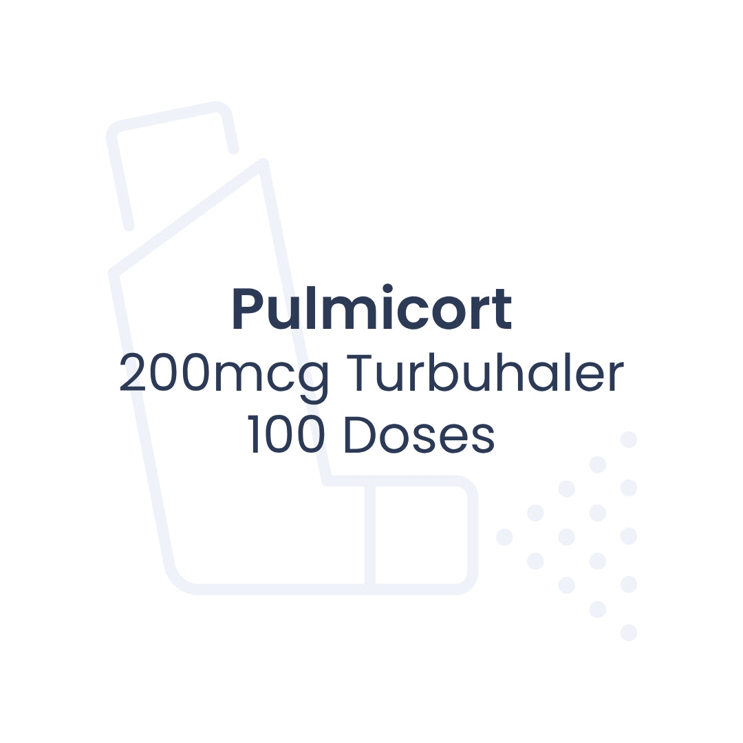 Pulmicort 200mcg Turbuhaler 100 剂