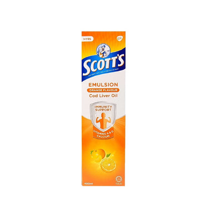 Scott's Emulsion Orange Flavour 400ml