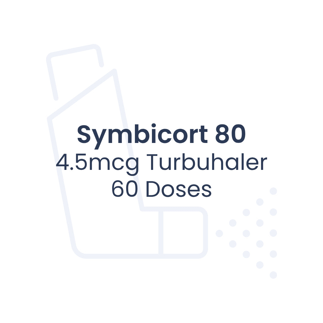 Symbicort 80 / 4.5mcg Turbuhaler 60 剂