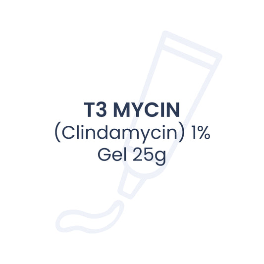 T3 MYCIN (Clindamycin) 1% Gel 25g