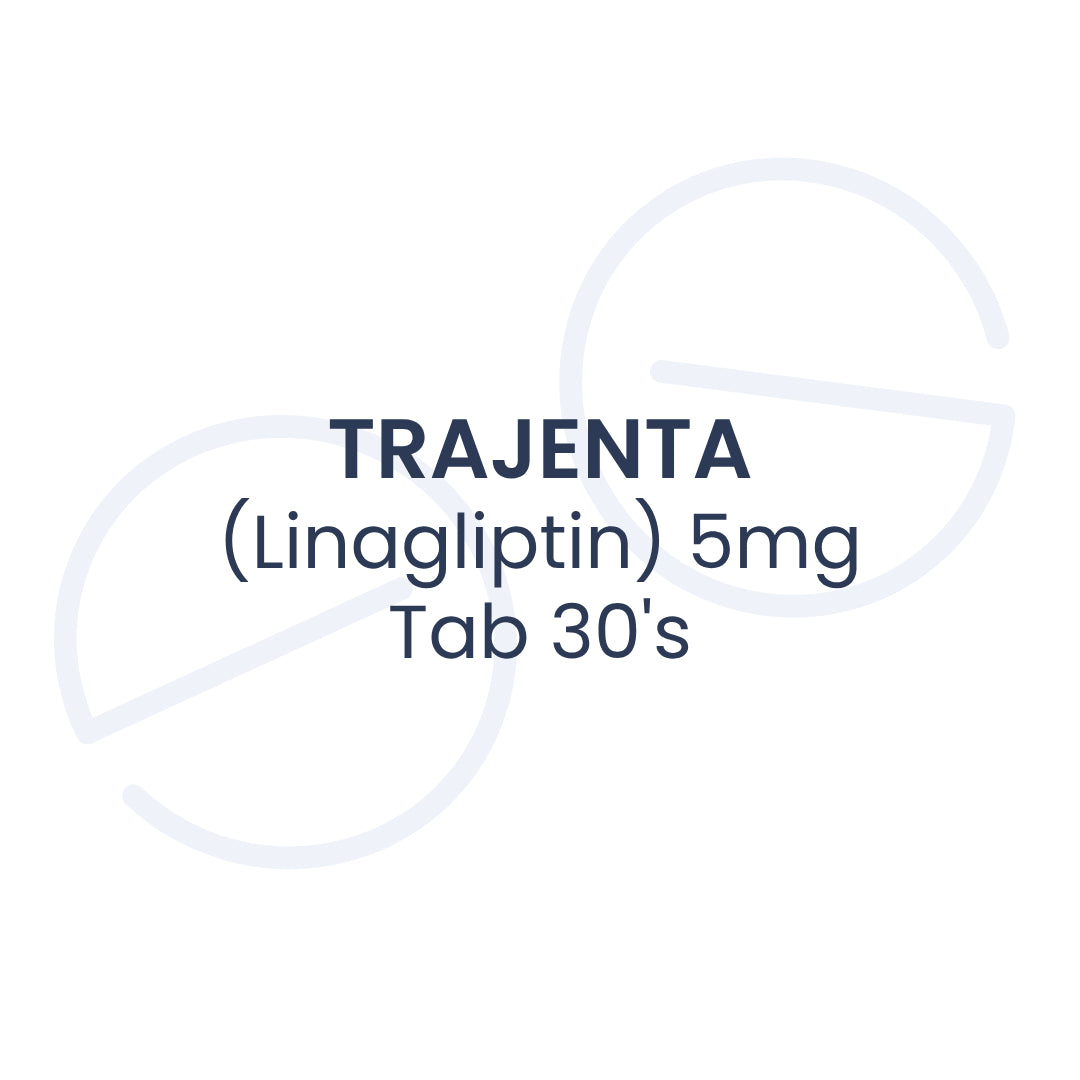 TRAJENTA (Linagliptin) 5mg Tab 30's