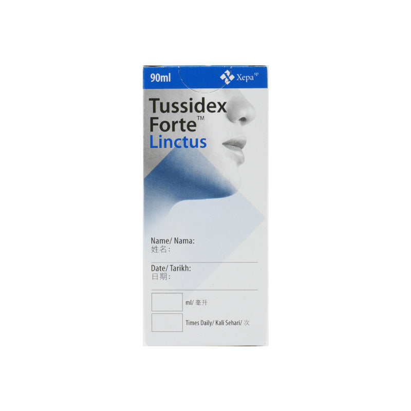 Tussidex Forte Linctus 15mg / 5ml Syrup 90ml