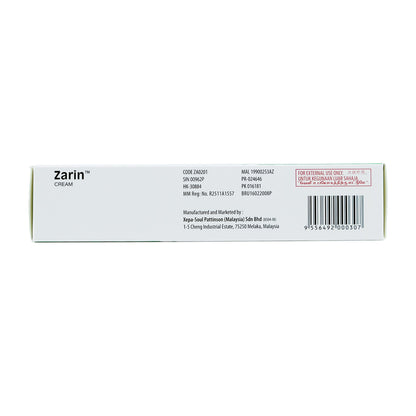 Zarin (Miconazole Nitrate) 2% Cream 15g