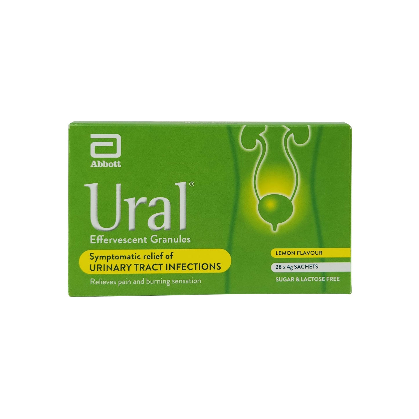 Ural Effervescent Granules 4gm 28's - Systemic and Urinary Alkaliniser