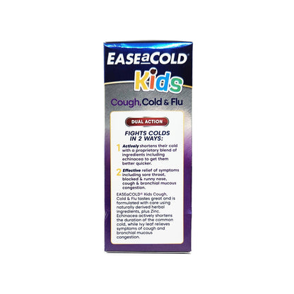 Ease-A-Cold 儿童咳嗽、感冒和流感缓解剂 180ml