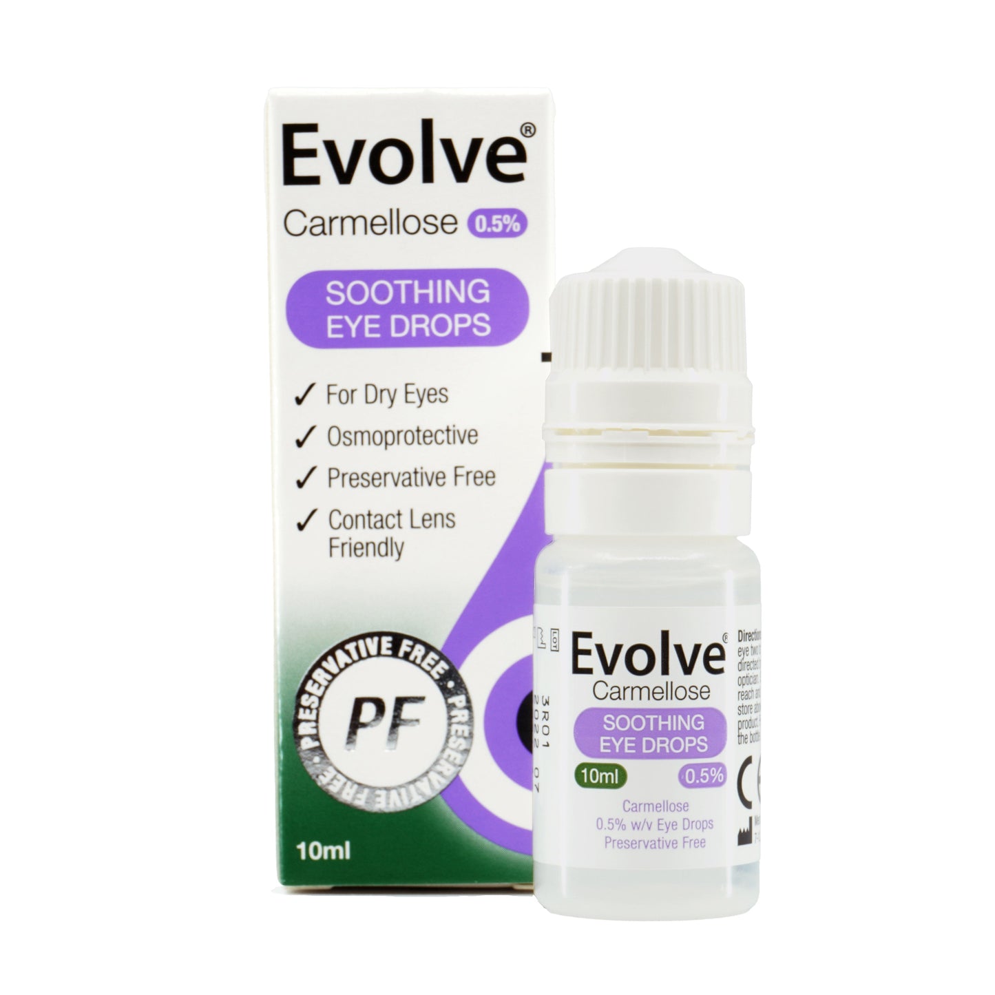 Evolve 羧甲基纤维素 0.5% 舒缓滴眼液 10 毫升