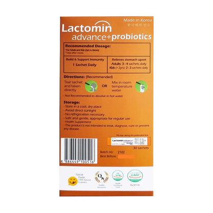 Lactomin Advance+ Probiotics 30's
