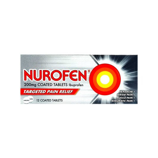 Nurofen Coated Tablets 12's