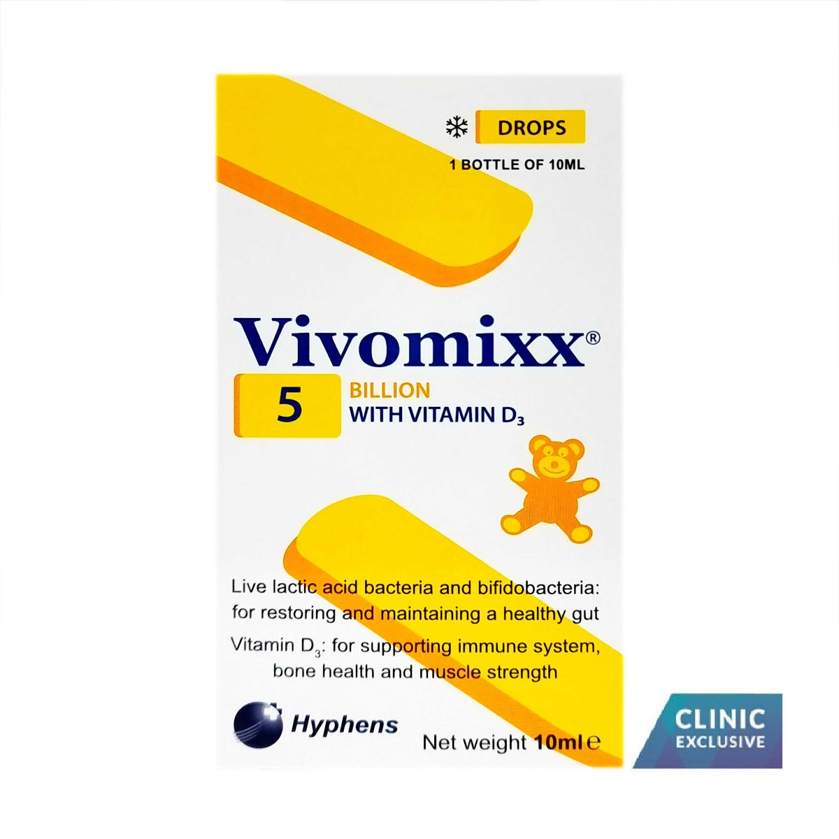 Vivomixx Probiotics Drop With Vitamin D3 10ml